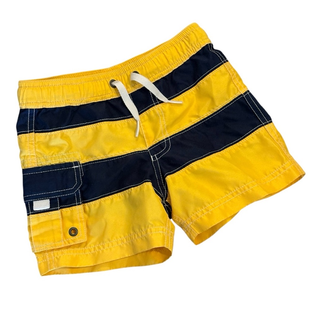 Hanna Andersson Yellow Swim Shorts